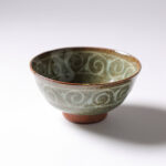 茶碗(象嵌) 象嵌抹茶茶碗（三代目 參代秋果作） | 【公式】賤機焼窯元秋果陶